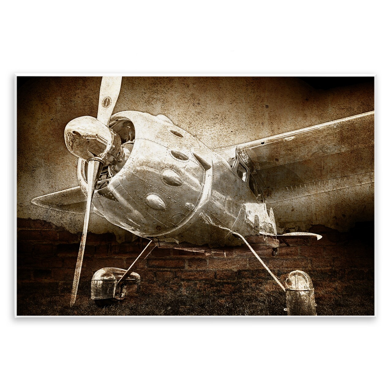 Stupell Industries Taking Flight Vintage Wall Plaque, design by Kim Allen